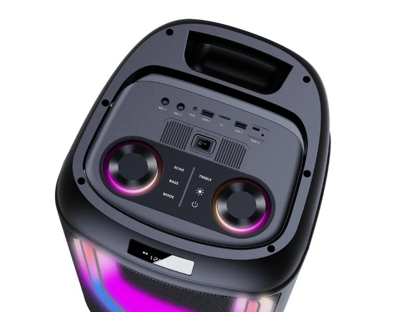 B208-04 Home Speaker BT 5.1 Rechargeable RGB LED - Image 5
